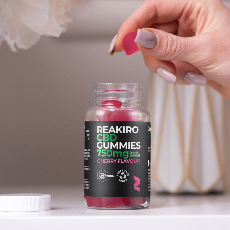 Reakiro Cbd Vegan Gummies 750 mg Usage