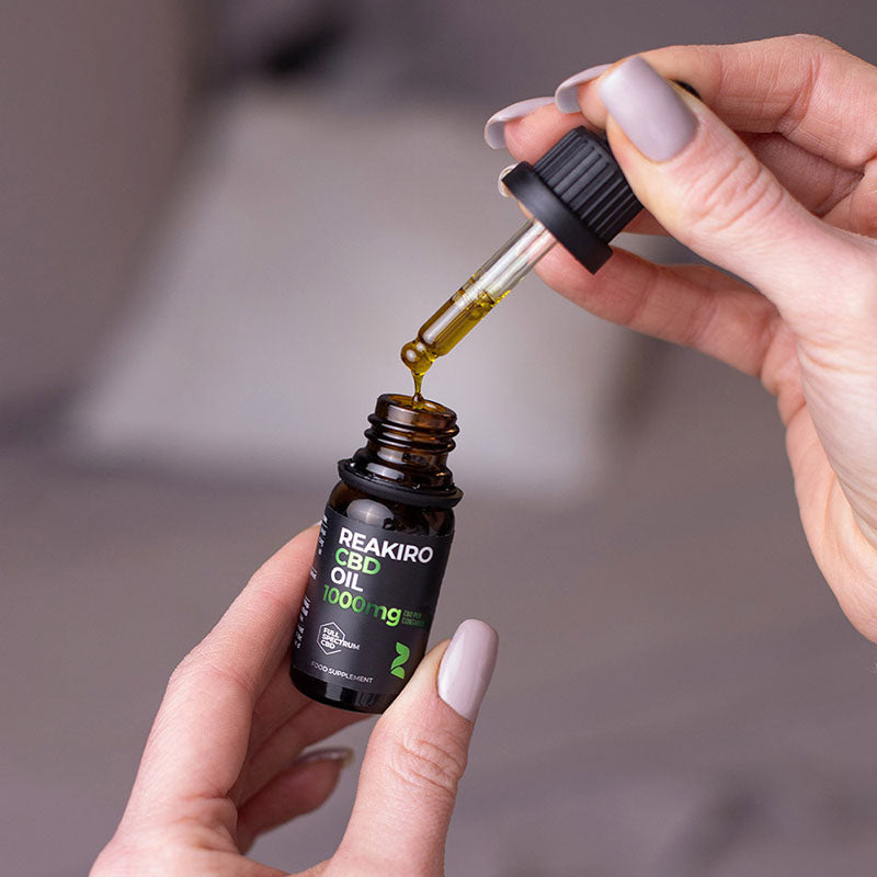 CBD Олія 1000mg Повного Спектру - 10% КБД | Reakiro UA